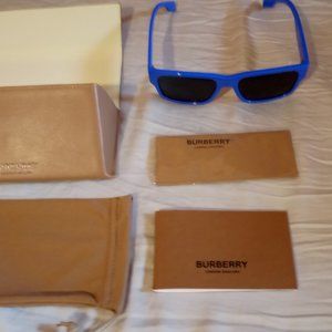 Authentic BURBERRY KNIGHT sunglasses. New in box.